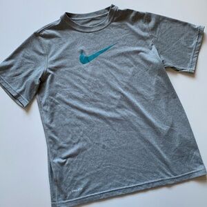 NIKE Boys T-Shirt Kids Quick Drying Size Large